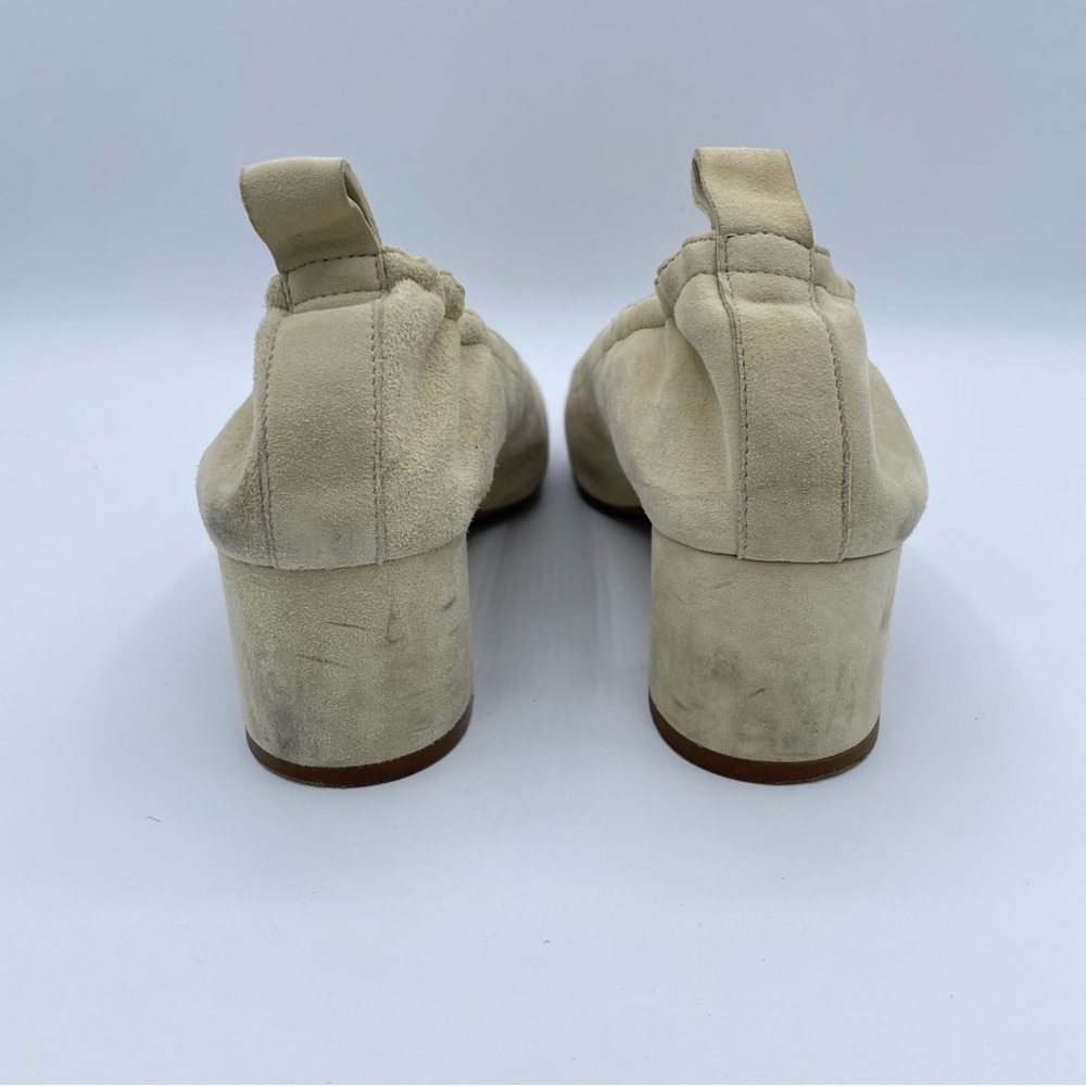Everlane The Italian Suede Day Heel 9 Bone - Picture 7 of 16